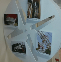 Displays in the Morse Room  Wind Energy Museum