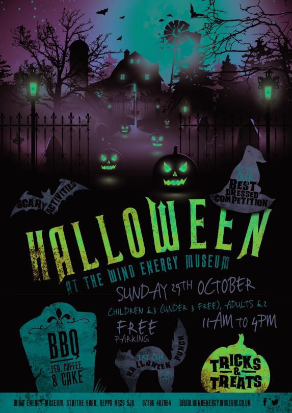 Halloween at the Wind Energy Museum 2017 | Norfolk
