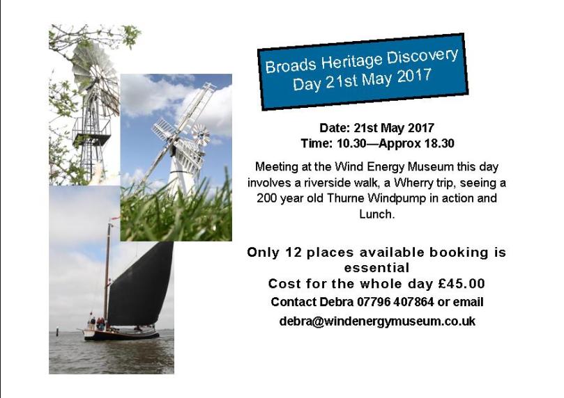 Broads Heritage Discovery Days | Wind Energy Museum | Norfolk